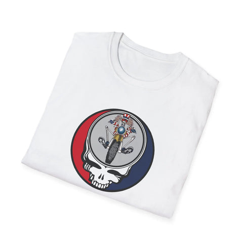 Grateful Dead - Psychle Sam Stealie Grateful Dead T-Shirt - StealieShop